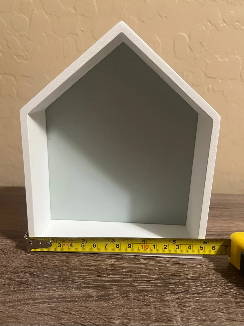 Target Bullseye Nesting Houses White Pink Green Wood Farmhouse Decor NWOT